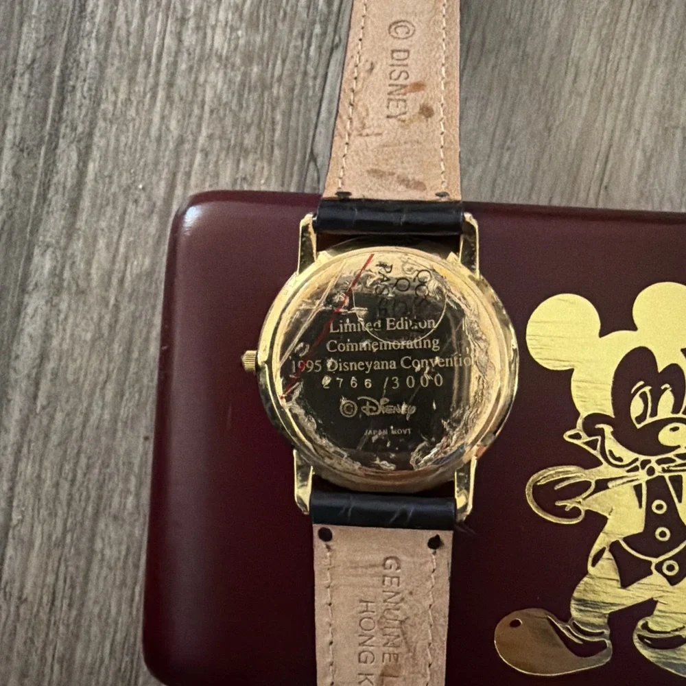 1995 Official Disneyana Convention Watch Mickey Limited Edition 2041/3000 NIB
